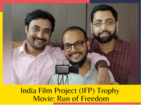 Manas Mishra and Sheshank kishore Mishra won Silver film of the year award (India Film Project)